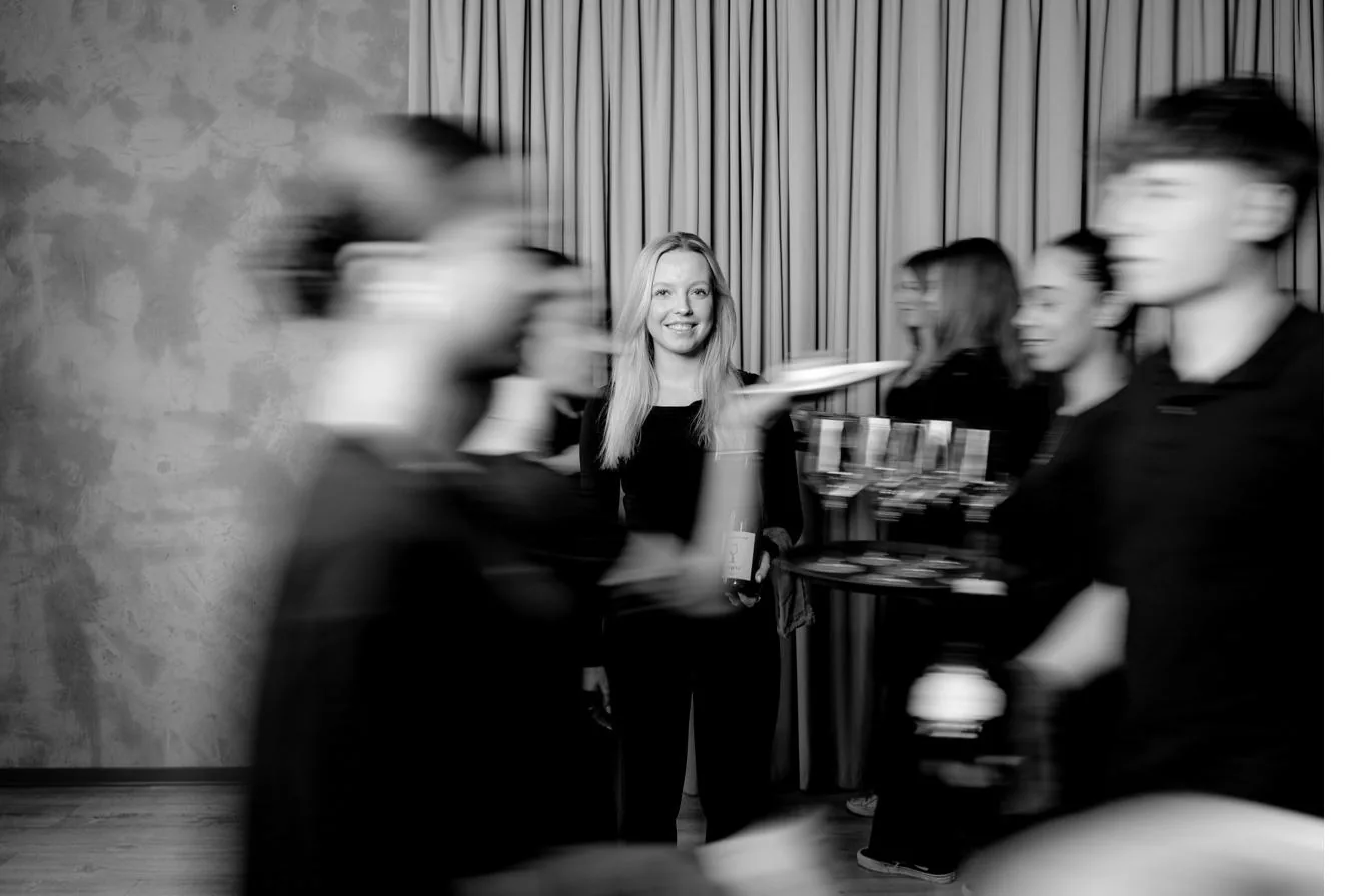 Das Service-Team des uuuhmami Heidelberg bei der Arbeit